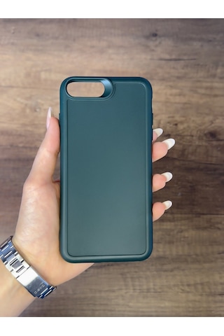 Apple Uyumlu iPhone 6/7/8 Plus Silikon Kılıf Xfab Yeşil