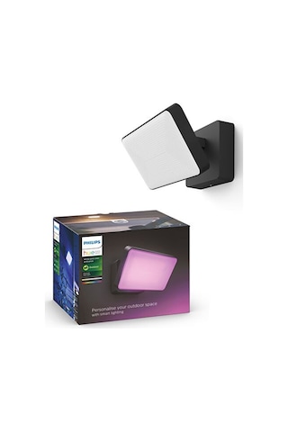 Philips Discover Hue Dış Mekan Floodlight Siyah