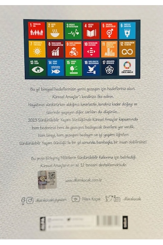 Sürdürülebilir Yaşam Günlüğü 2023 - Dilara Koçak - Alfa Yayıncılık