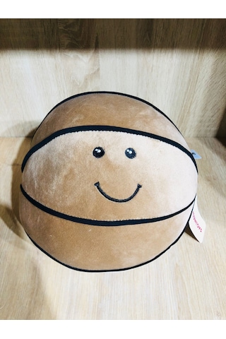 Yumuşak Peluş Basketbol Topu Sevimli Top Sarı Abyss