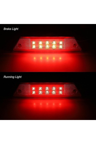 Mufunye Polaris Ranger 500/700/800/900 Xp İçin Sol/sağ Utv Arka Feneri - Kolay Kurulum - 2411099 Parça No