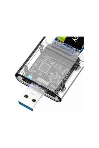 5229 M.2 Sata To Usb 3.0 Ngff Ssd Harddisk Kutu Çevirici Adaptör