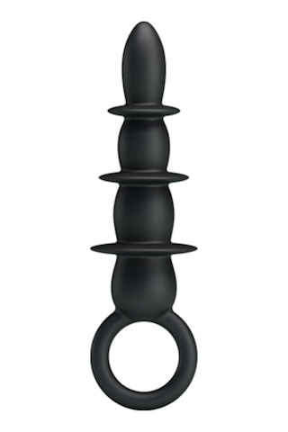 Truva Shop Pretty Love Black 13 Cm Siyah Zenci Anal Açıcı Anal Plug Prostat Stimülatör