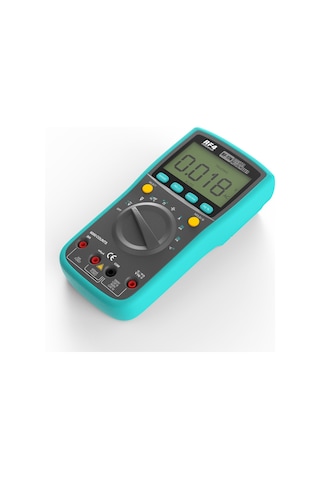 Rf4 Rf-17n El Dijital Multimetre Lcd Arka Işık Ac / Dc Ampermetre Voltmetre Ohm Gerilim Test Cihazı Ölçer Pilsiz
