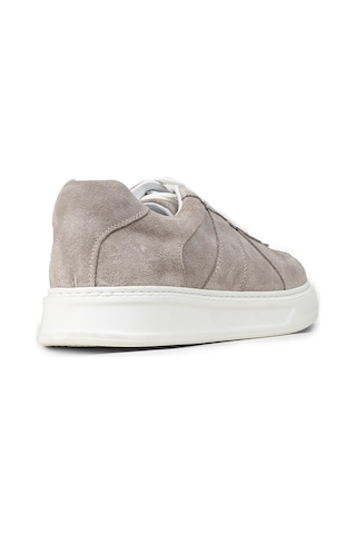 Deery Erkek Hakiki Süet Gri Sneaker Ayakkabı - 02017mgrıp01 Gri