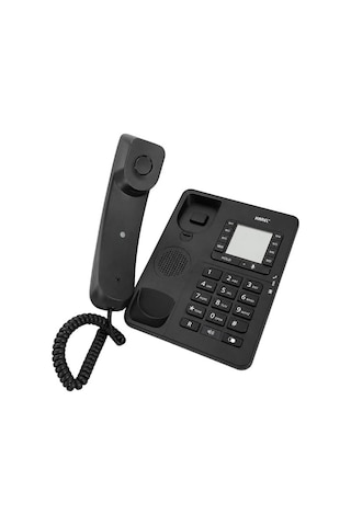 Karel Tm-142 Analog Sabit Kablolu Ekransız Siyah Masaüstü Telefon