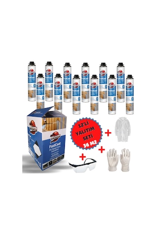 Poliüretan Isı ve Ses Yalıtım Köpük 12 adetx930gr TABANCASIZ