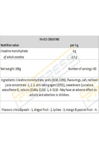 Fa Ice Creatine 300 G
