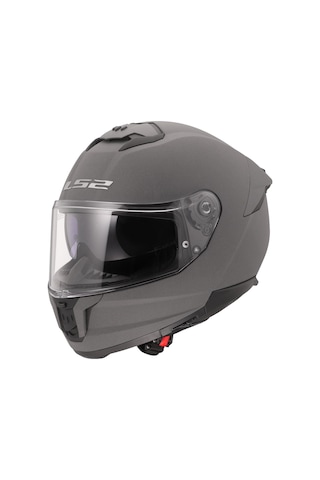 Ls2 Stream 2 Mat Concrete Kapalı Kask Mat Gri