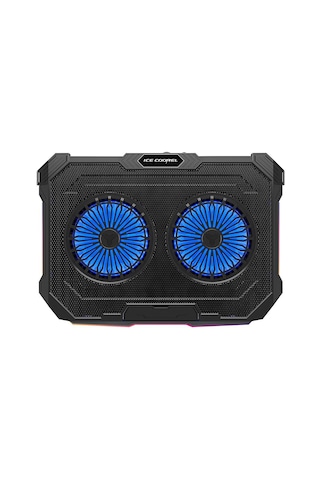 Rampage Sirius S46 Rgb Işıklı 2 Fanlı Yükseklik Ayarlı 125 -125-15 2 Usb Port Notebook Soğutucu
