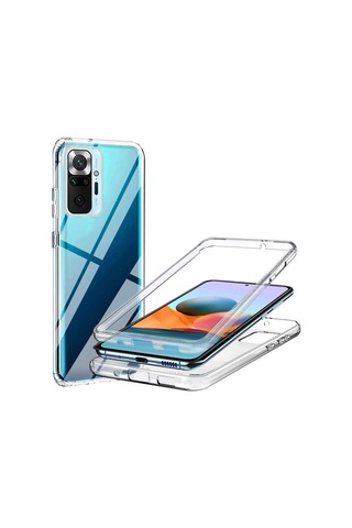 Xiaomi Redmi Note 10 Pro Kılıf Zore Enjoy Kapak Renksiz