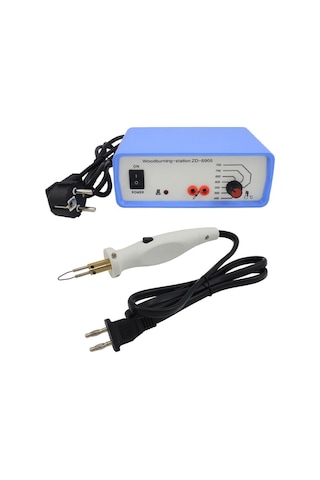 Class Zd-8905 Isı Ayarlı Analog Ahşap Yakma Havyası