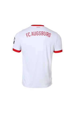 Home Jersey Augsburg Forması Beyaz Çok Renkli