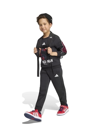 Adidas Lk Mrvl Sm Jog Siyah Çocuk Eşofman Takımı Kg6138