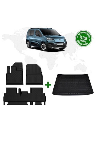 Fiat Doblo 4d Havuzlu Paspas Ve Bagaj Havuzu 2024 Model Ve Sonras