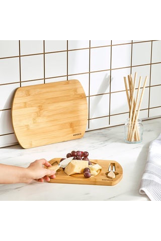 Lily Bamboo 2'li Pro Kesme Ve Sunum Tahtası Çok Renkli