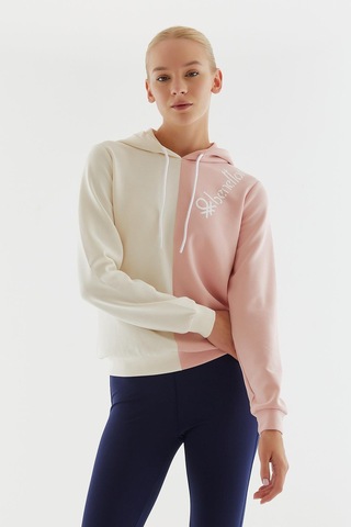 United Colors Of Benetton Kadın Kapüşonlu Sweatshirt Bnt-w20724 Pembe