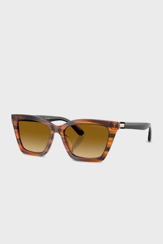 Emporio Armani Bayan Gözlük 0ea4250u 62682l 54 Parlak Çizgili Sarı-degrade Sarı Sarı