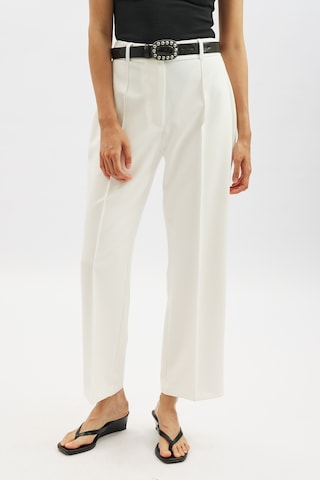 Manuka Kısa Paça Straıght Pantolon Ekru Ss26pnt00022-02