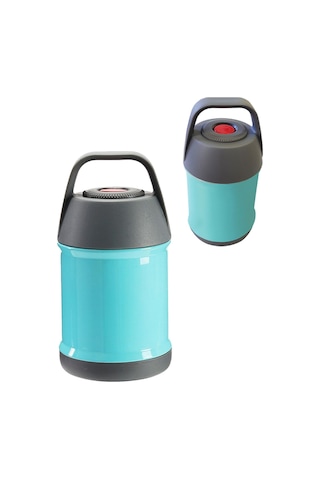 Mavi 304 Çelik 450 Ml Vakumlu Bebek Mama Saklama Termosu Mug Cin297mv Mavi