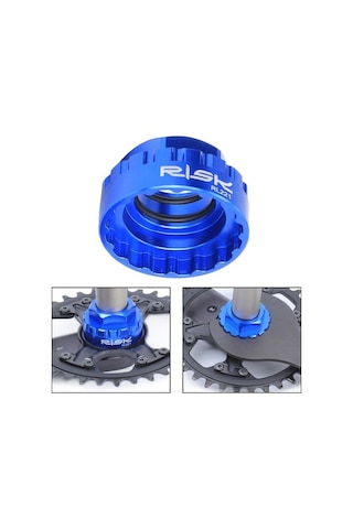 Pazly Mtb Bisiklet İçin 12 Vites Aynakol Kilit Halkası Kaldırma Mavi Mavi