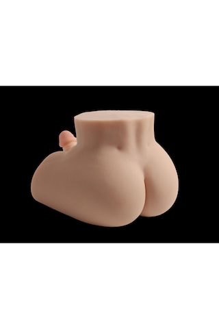 Erotixshop Yeni Nesil Titreşimli 10 Modlu Gerçekçi Mastürbatör Manken Ten Rengi Erkek Kalça Penis 6 KG