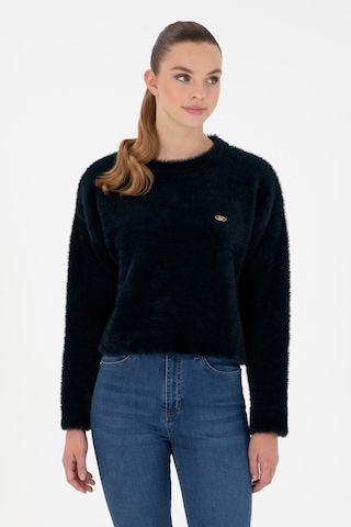 U.S. Polo Assn. Kadın Lacivert Bisiklet Yaka Yumuşak Dokulu Kazak 50297898-VR033
