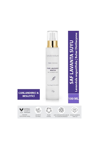 Bade Natural Saf Canlandırıcı ve Besleyici Etkili Doğal Lavanta Suyu Tonik 100 ML