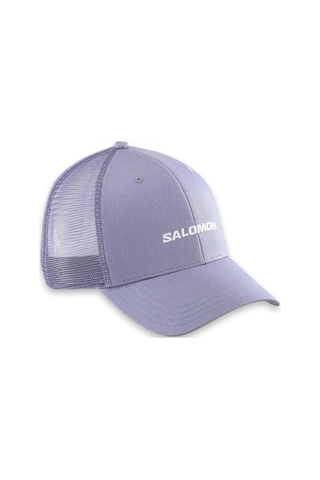 Salomon Lc2428900 Cap Trucker U Mor Unisex Şapka Siyah-mor Siyah - Mor