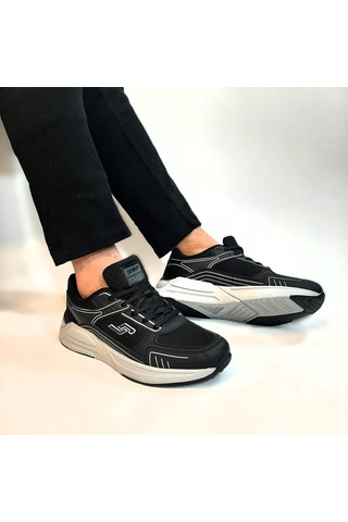 Jump 32438 Siyah-beyaz Memory Ortapedik Hafif Spor Ayakkabı Siyah - Beyaz