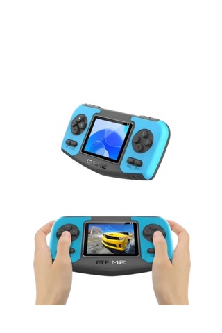 Retro Taşınabilir Mini Oyun Konsolu Lcd Ekran Dahili Klasik Oyunlar Tv Bağlantılı Usb Şarjlı