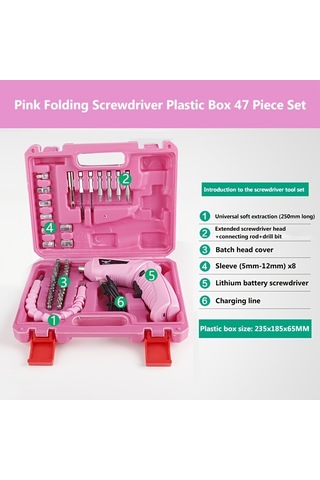 Tcherchi LY22219 Elektrikli Şarj Edilebilir Akülü Tornavida