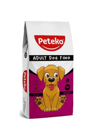 Peteko Kuzu Etli Yetişkin Köpek Maması 15 KG Peteko Kuzu Etli Yetişkin Köpek Maması 15 KG