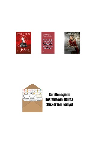 4 Gün 3 Gece + Everest Açıkhava 19 - Doğdum. Kızdım + Hayal + Okuma Sticker'ları