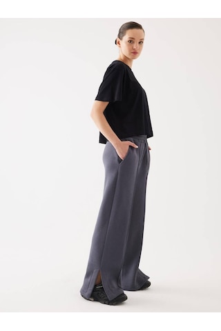 Füme Şardonlu Yırtmaç Detay Jogger 001