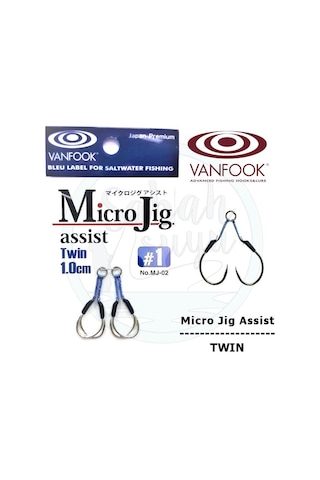 Vanfook Çiftli Micro Jig Assist Iğne Mj-02 1