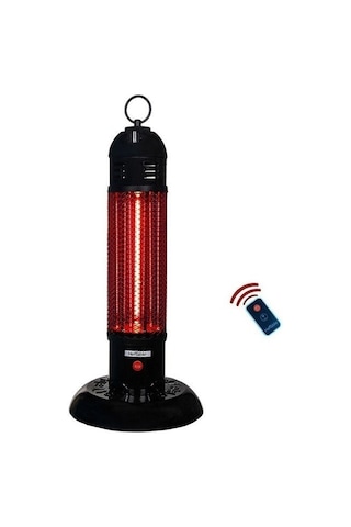 Hottable Tekno Mobile Plus 2000 W Uzaktan Kumandalı Isı Kademeli Seyyar Infrared Dış Ortam Isıtıcı