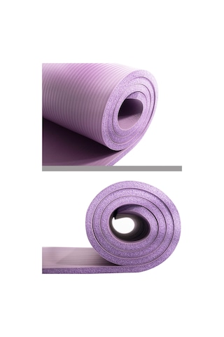 Delta MNP758 Pilates Minderi ve Yoga Matı Lila 15 MM