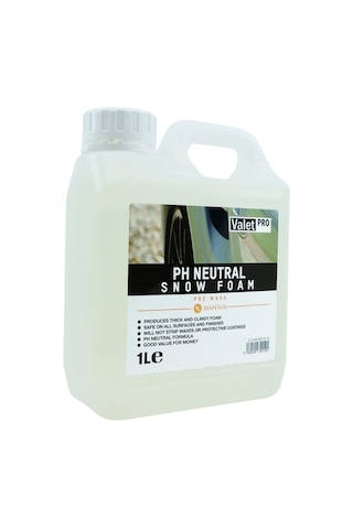 Valet Pro Ph Neutral Snow Foam Yıkama Köpüğü 1 Lt