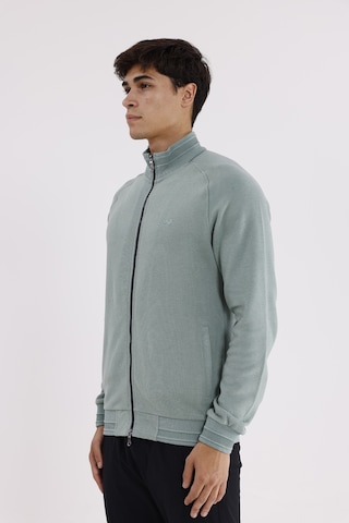 Rowinger Polo Yaka Rahat Kalıp Selanik Yapıda Mevsimlik Spor Görünümlü Sweatshirt Çağla