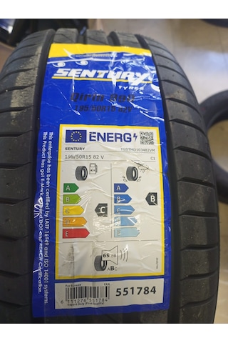 Sentury 195/50 R15 82V Qirin 990 Yaz Lastiği 2026