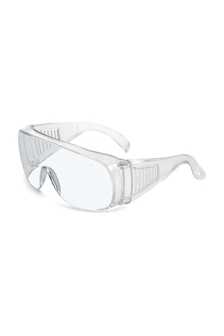 Sgs Cover Koruyucu Çapak Gözlüğü - Şeffaf - Z 87-1 En 166f En 170f