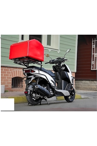 Rks Vrs 125 Kızaklı Kurye Çanta Demiri Ergoline Sürgülü Pizzacı Paket Demiri Arasmoto