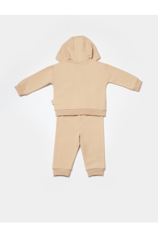 BabyCosy Organik Kapüşonlu Sweatshirt & Pantolon Seti Csy8003 001