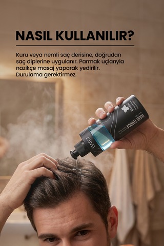 Mentollü Saç Toniği Ferahlatıcı, Kök Canlandırıcı