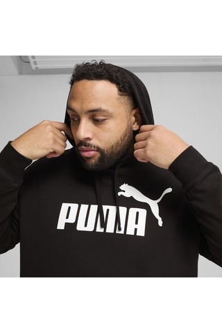 Puma Erkek Ess No. 1 Logo Hoodie Eşofman Üst 68257201 Siyah