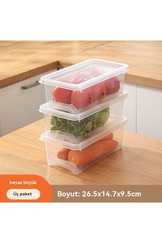 Büyük Kapasiteli Gıda Sınıfı Meyve Ve Sebze Kutusu Mühürlü Sınıfl