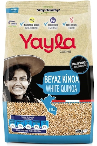 Yayla Gurme Beyaz Kinoa 4 x 500 G
