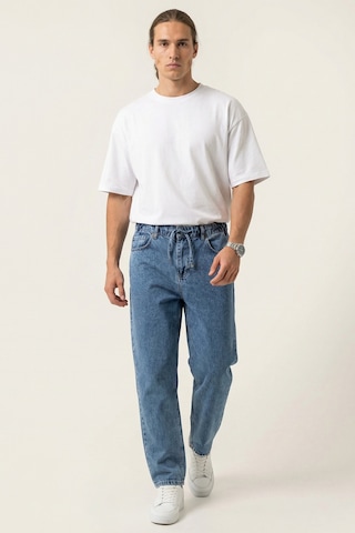 Bigdart Erkek Rahat Kesim Baggy Jean Pantolon 30075 - İndigo