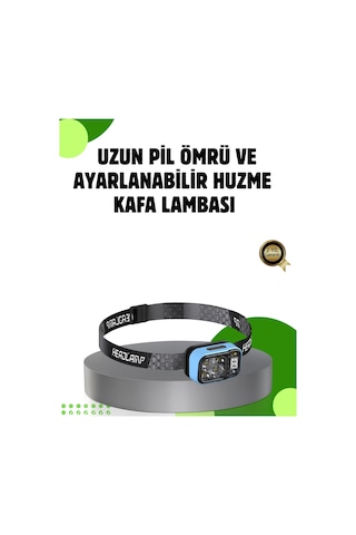 53 Modlu Süper Parlak Led Kafa Lambası Type C Şarjlı Güç Göstergeli Diğer